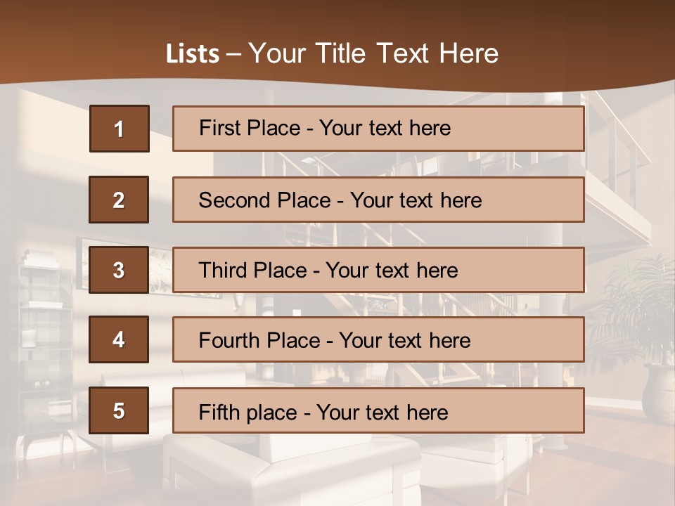 Futuristic Abstract Living PowerPoint Template