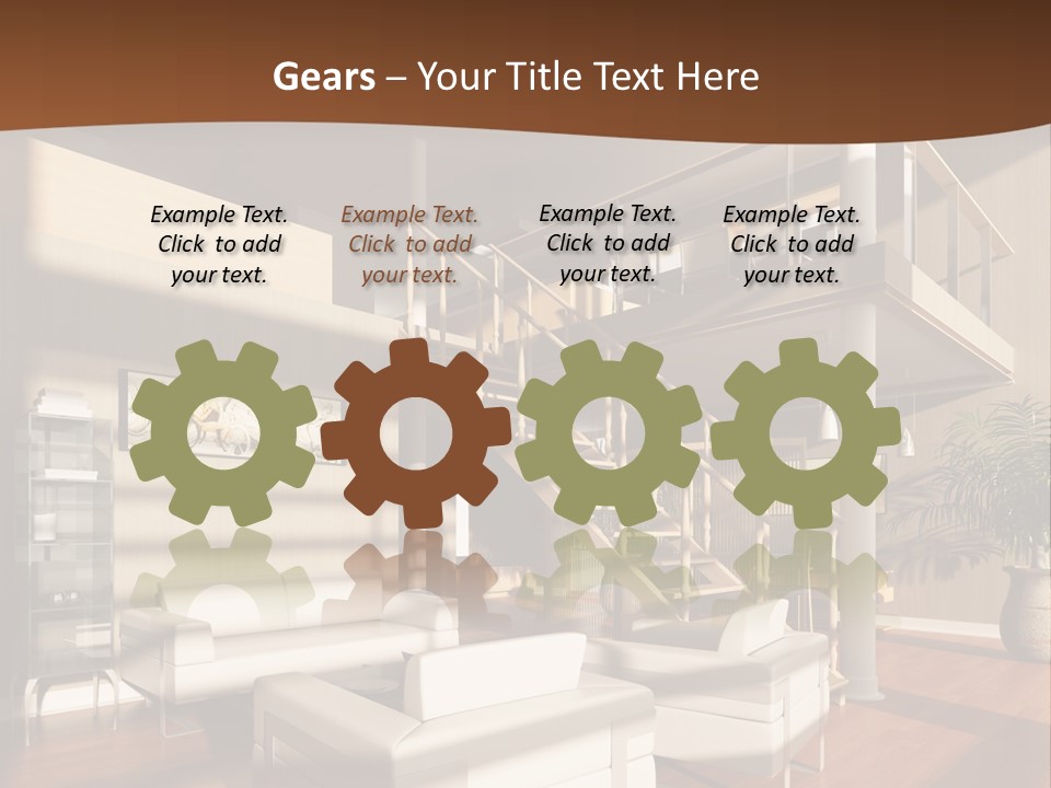 Futuristic Abstract Living PowerPoint Template