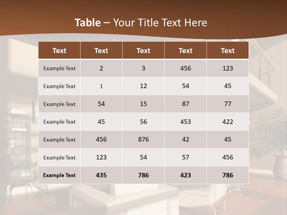 Futuristic Abstract Living PowerPoint Template