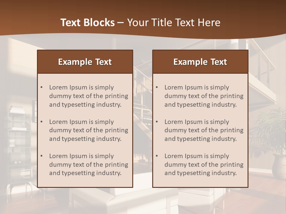 Futuristic Abstract Living PowerPoint Template