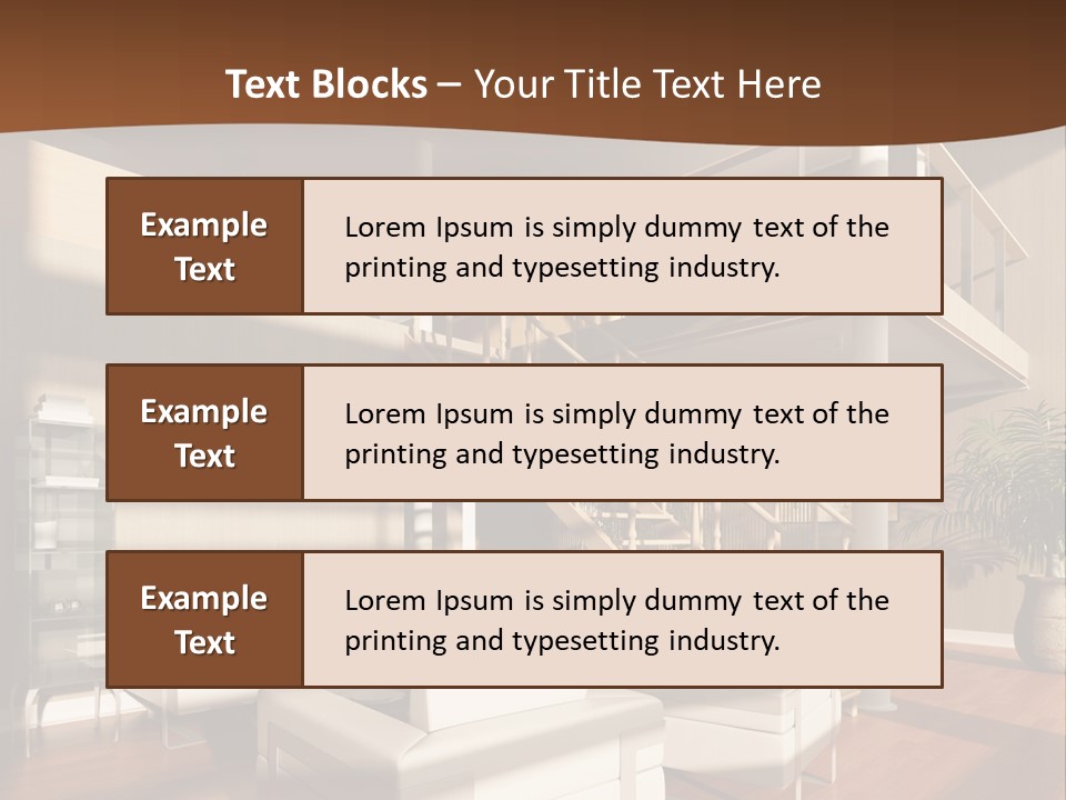 Futuristic Abstract Living PowerPoint Template
