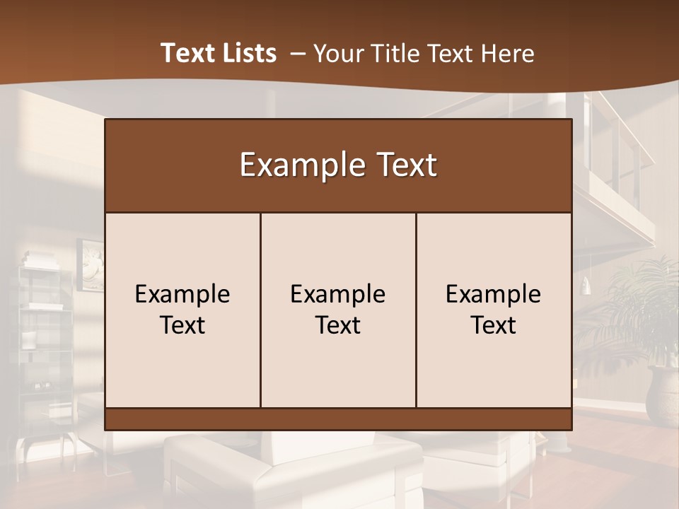 Futuristic Abstract Living PowerPoint Template