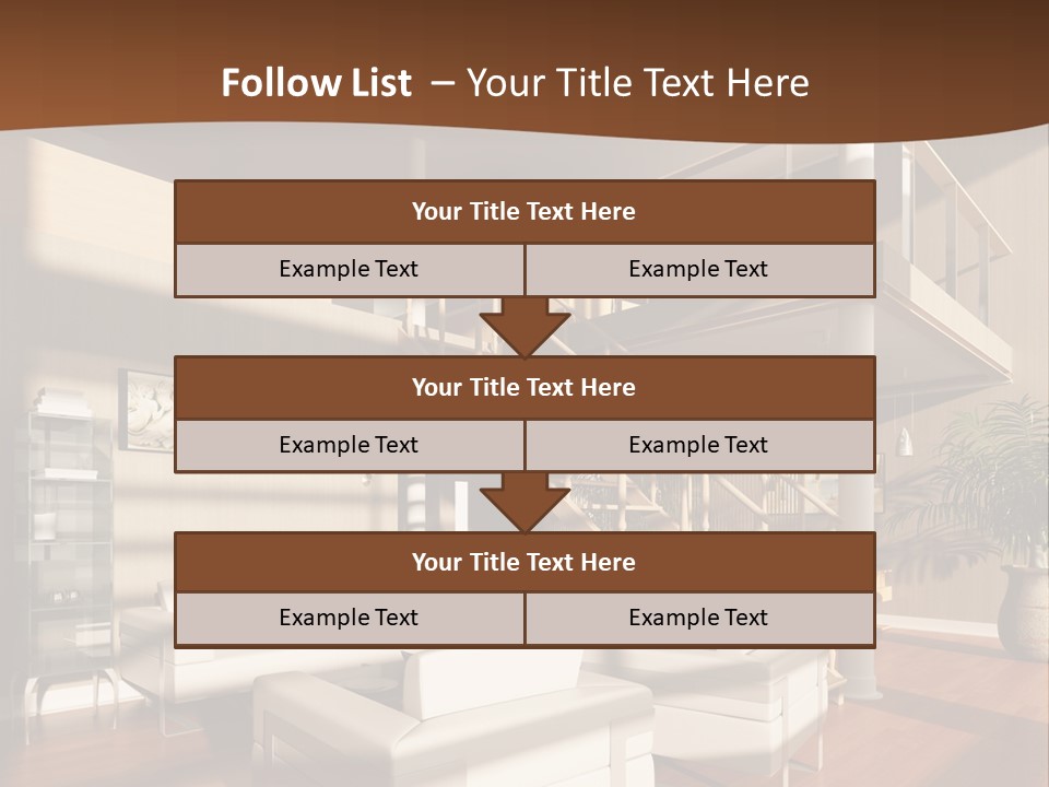 Futuristic Abstract Living PowerPoint Template