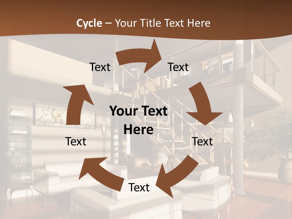 Futuristic Abstract Living PowerPoint Template