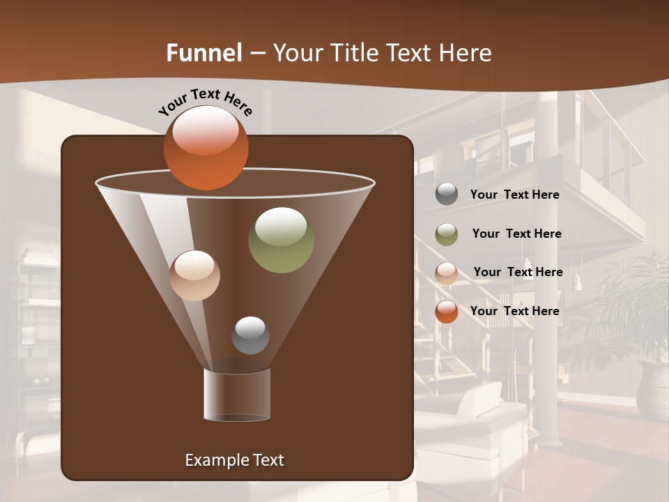 Futuristic Abstract Living PowerPoint Template
