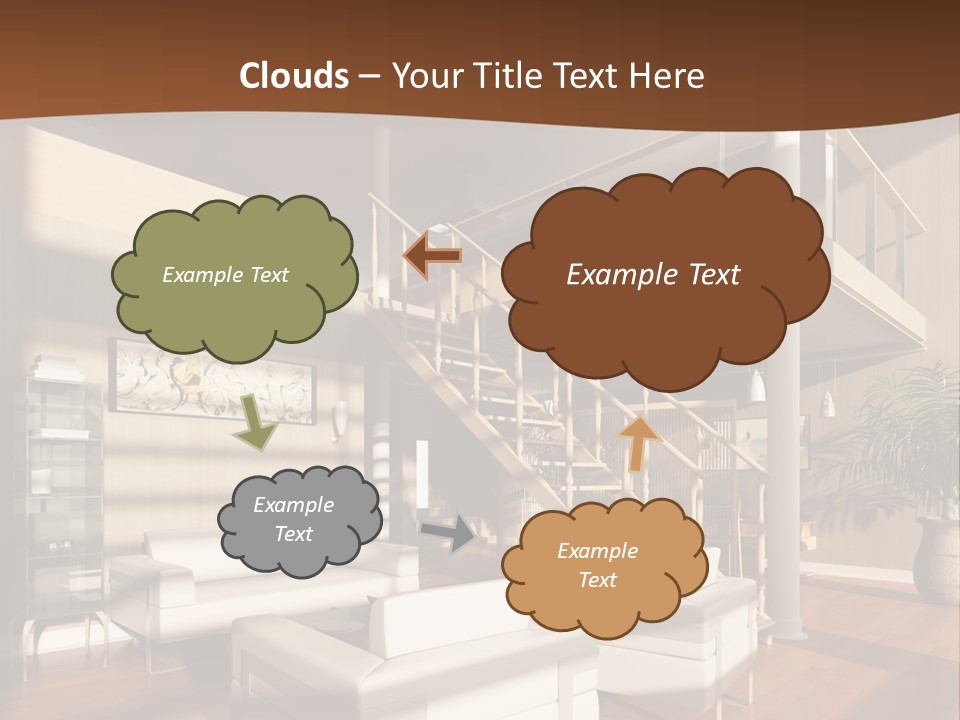 Futuristic Abstract Living PowerPoint Template