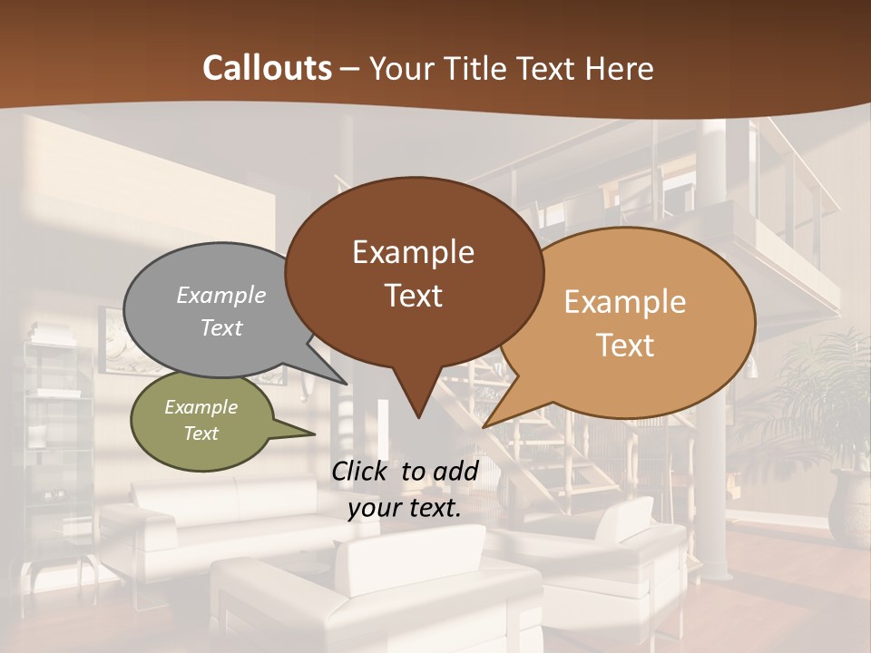 Futuristic Abstract Living PowerPoint Template