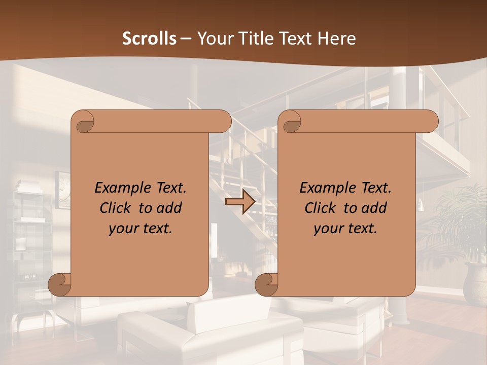 Futuristic Abstract Living PowerPoint Template