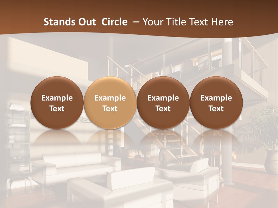 Futuristic Abstract Living PowerPoint Template