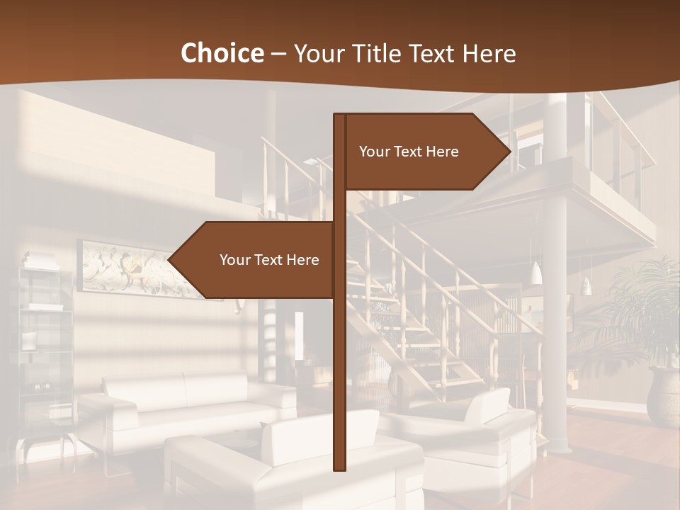 Futuristic Abstract Living PowerPoint Template
