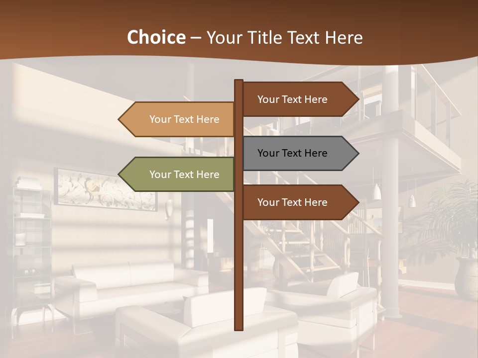 Futuristic Abstract Living PowerPoint Template
