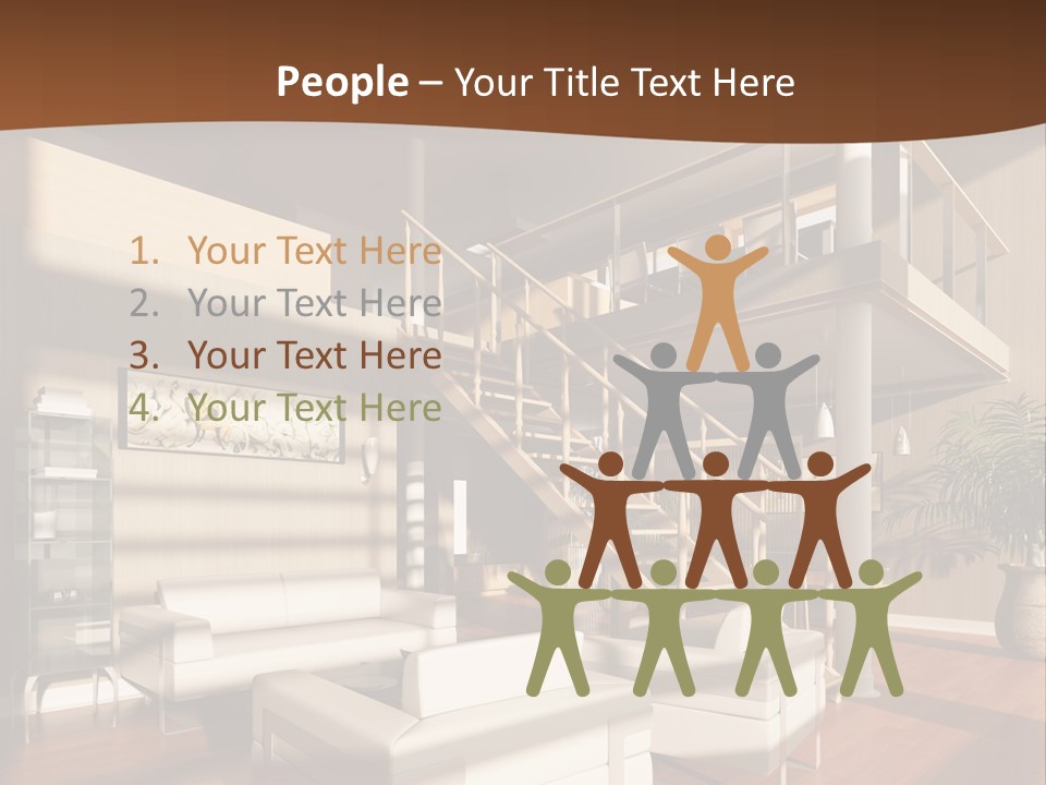 Futuristic Abstract Living PowerPoint Template