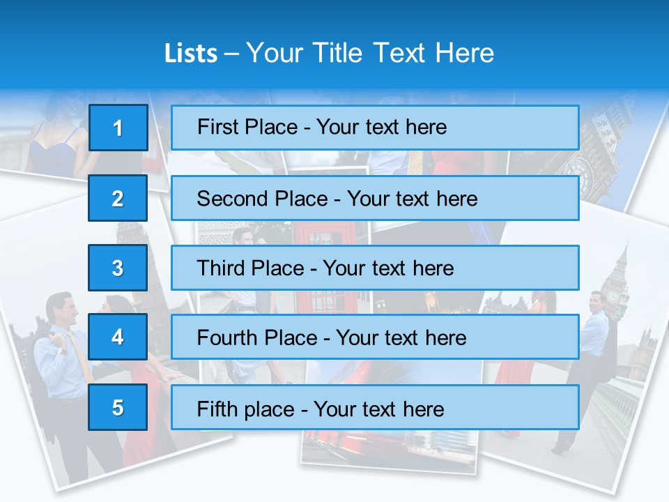 Smiling Wealthy Travel PowerPoint Template