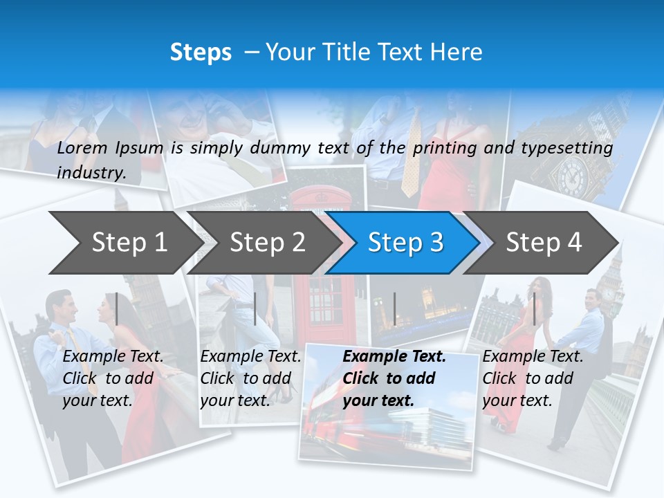 Smiling Wealthy Travel PowerPoint Template