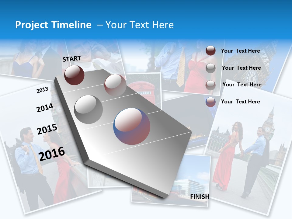 Smiling Wealthy Travel PowerPoint Template