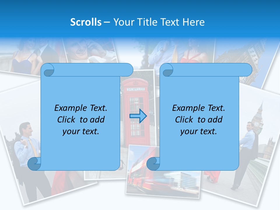 Smiling Wealthy Travel PowerPoint Template