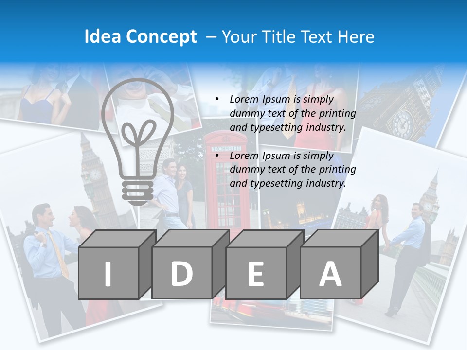 Smiling Wealthy Travel PowerPoint Template