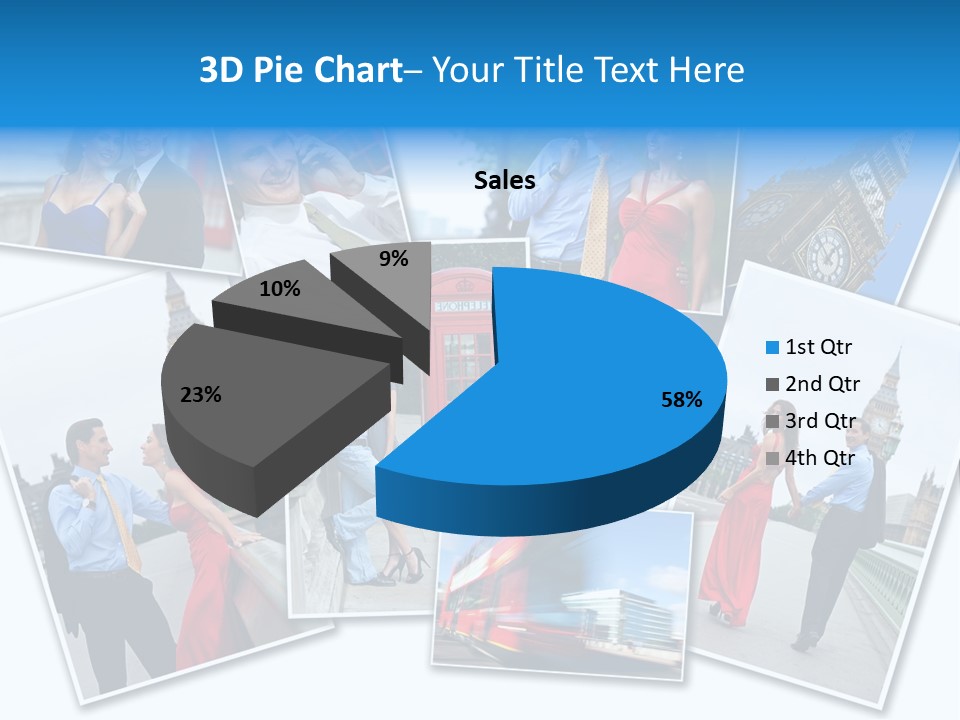 Smiling Wealthy Travel PowerPoint Template