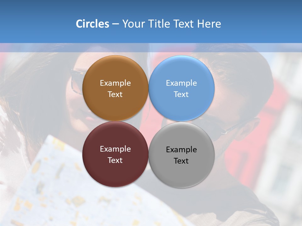 Tourism Capital City Happy PowerPoint Template