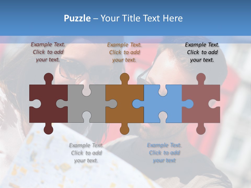 Tourism Capital City Happy PowerPoint Template