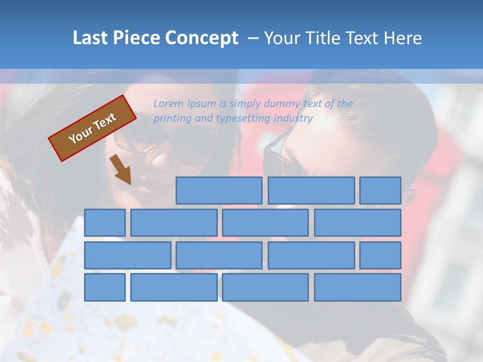 Tourism Capital City Happy PowerPoint Template