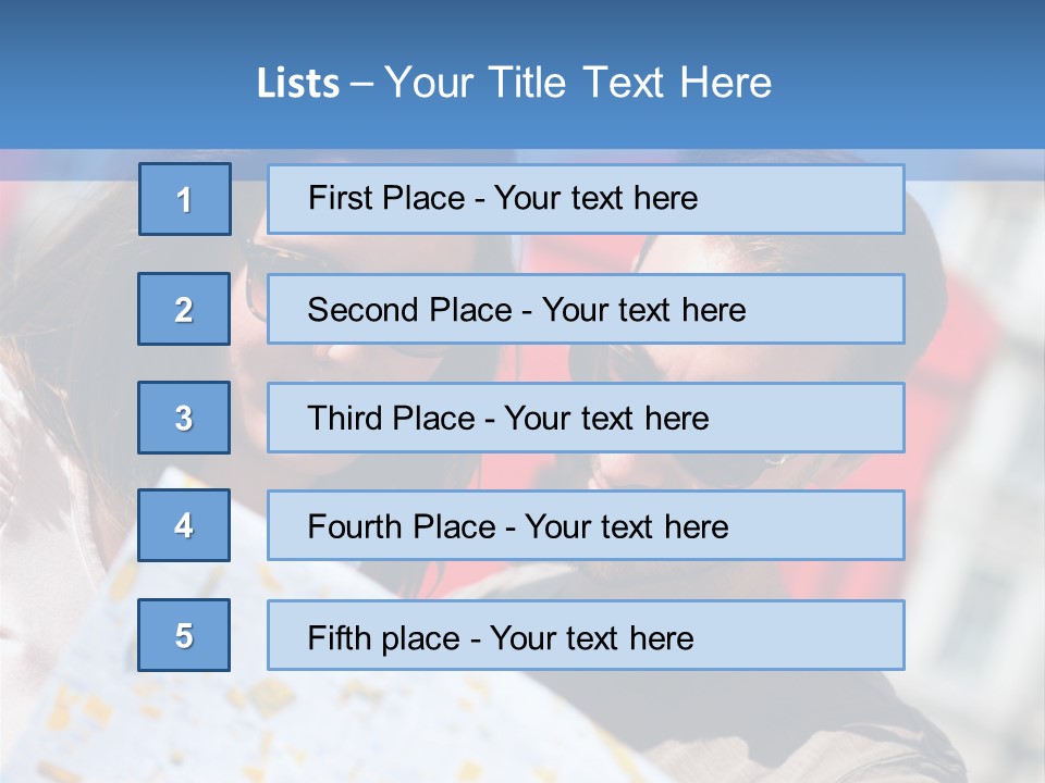 Tourism Capital City Happy PowerPoint Template