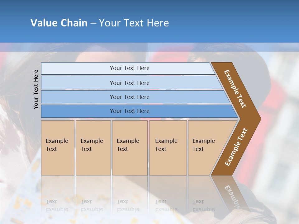Tourism Capital City Happy PowerPoint Template