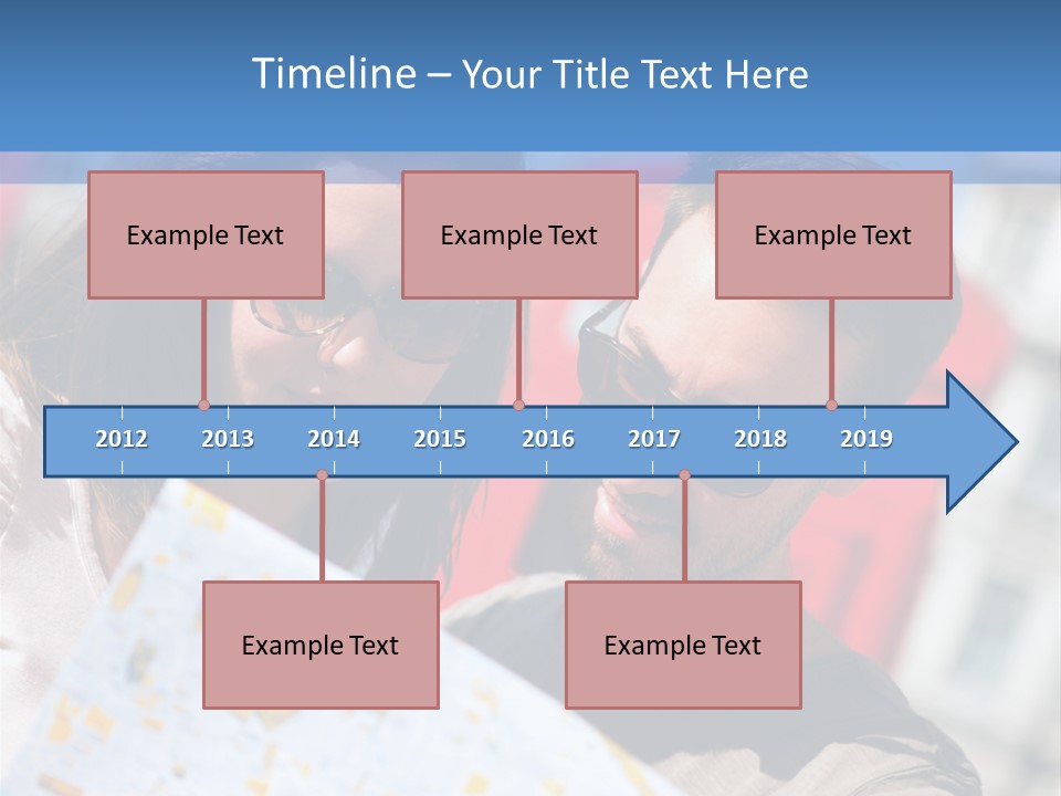 Tourism Capital City Happy PowerPoint Template