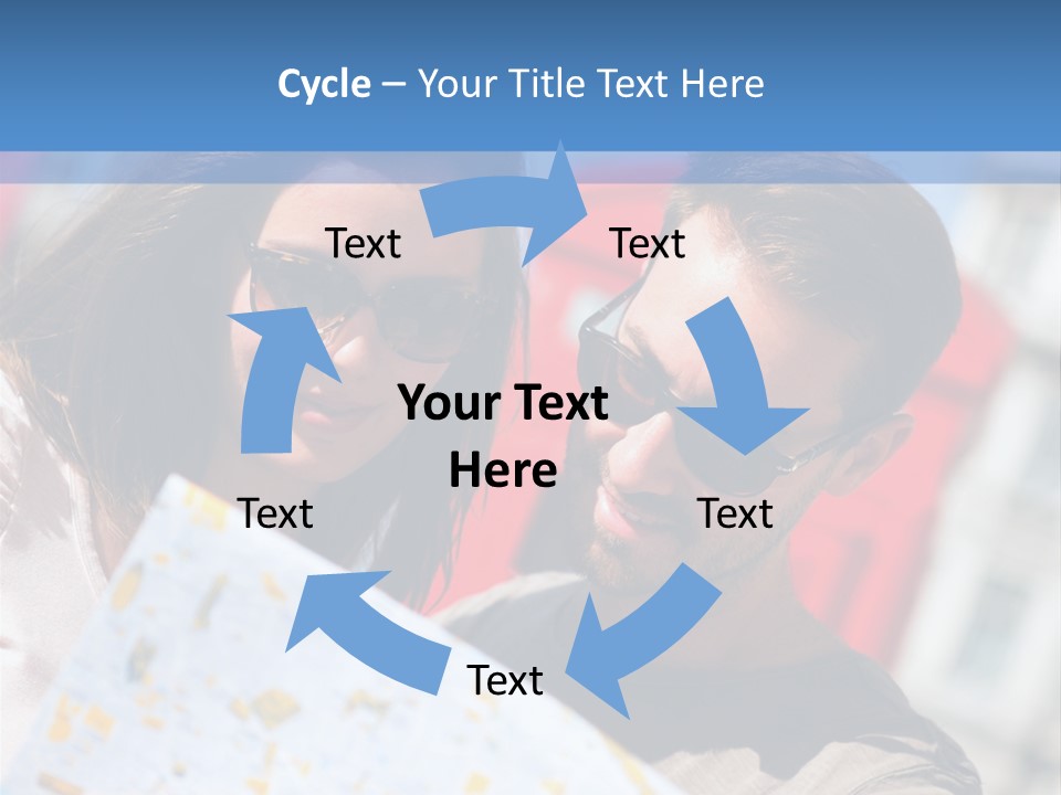 Tourism Capital City Happy PowerPoint Template