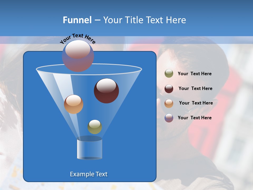 Tourism Capital City Happy PowerPoint Template