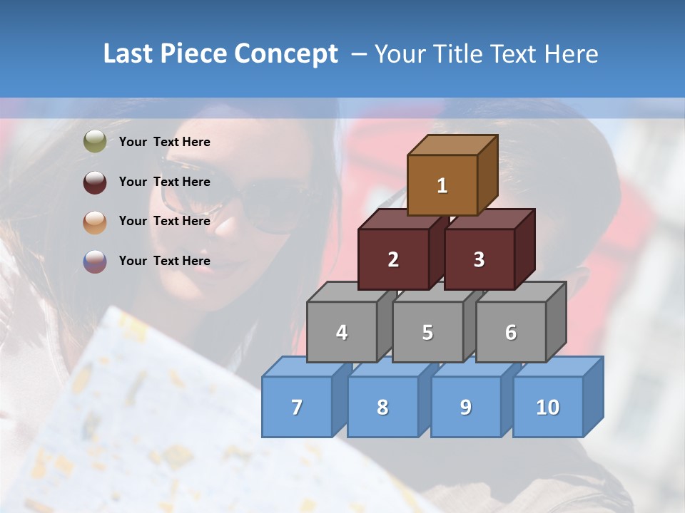 Tourism Capital City Happy PowerPoint Template