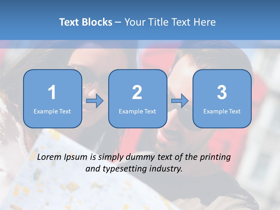 Tourism Capital City Happy PowerPoint Template