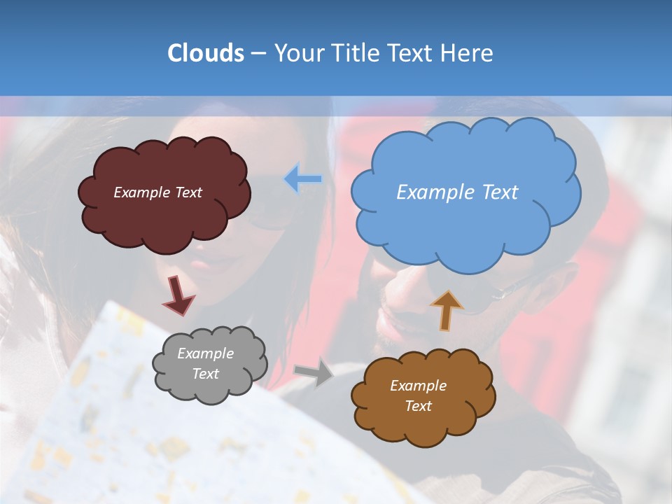 Tourism Capital City Happy PowerPoint Template