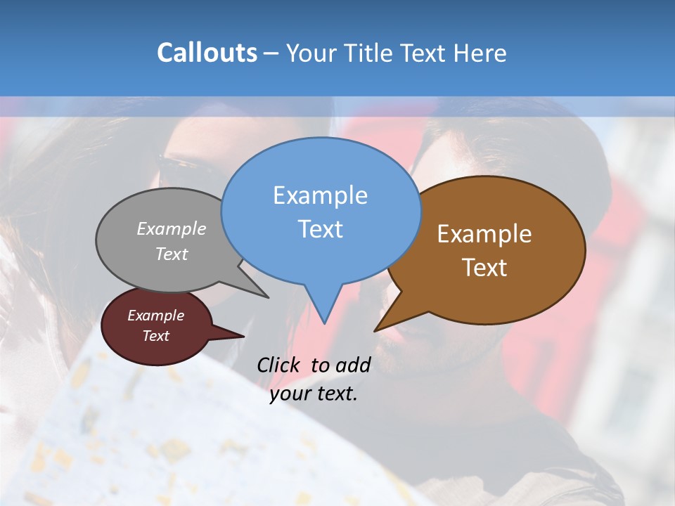 Tourism Capital City Happy PowerPoint Template