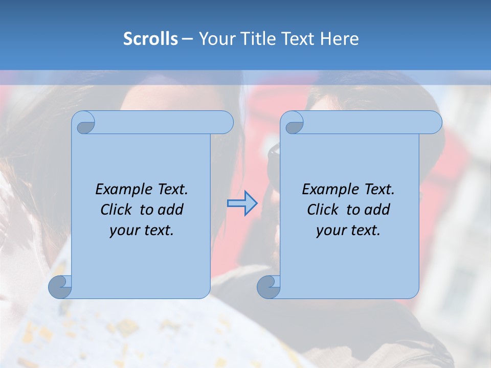 Tourism Capital City Happy PowerPoint Template
