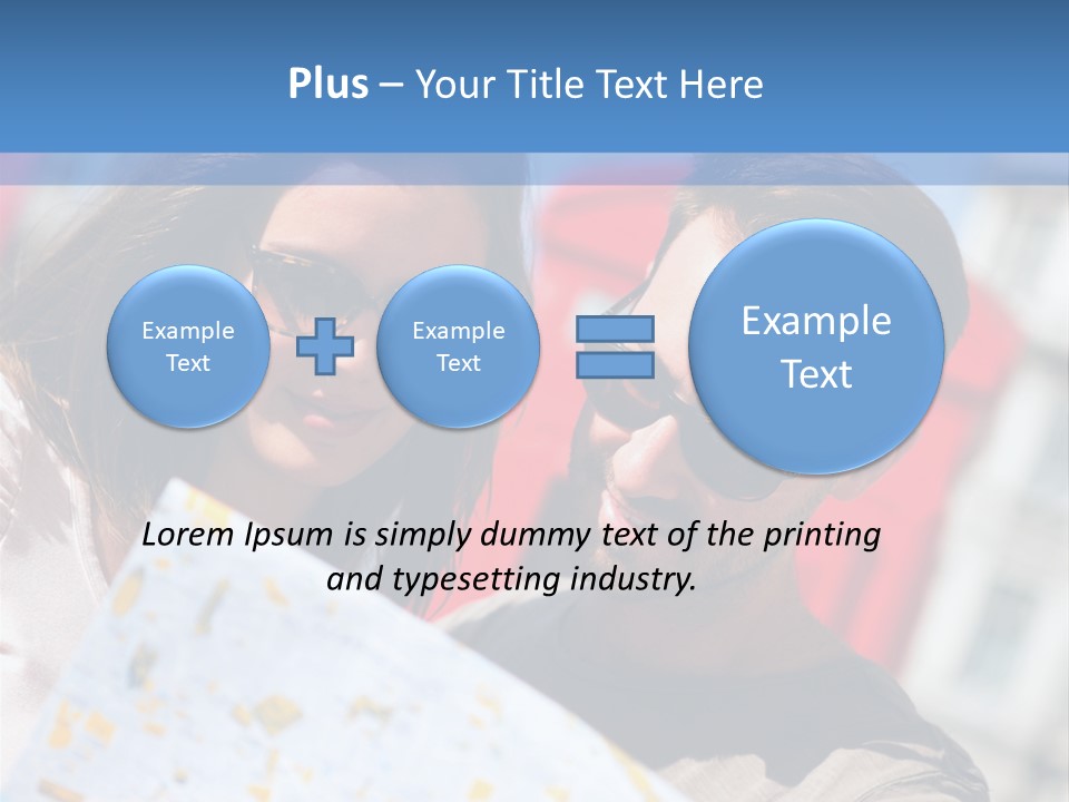 Tourism Capital City Happy PowerPoint Template