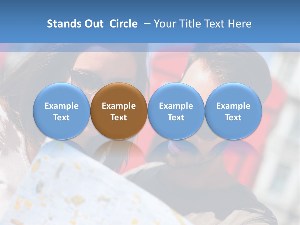 Tourism Capital City Happy PowerPoint Template