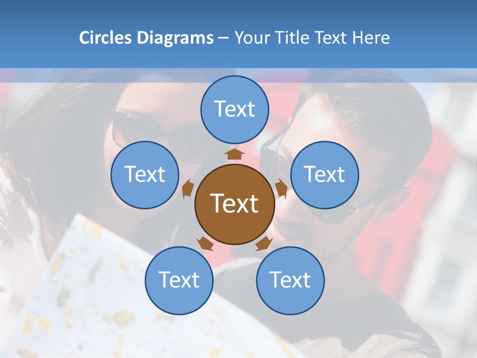 Tourism Capital City Happy PowerPoint Template