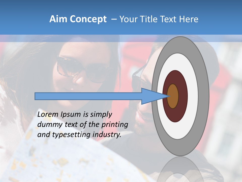 Tourism Capital City Happy PowerPoint Template