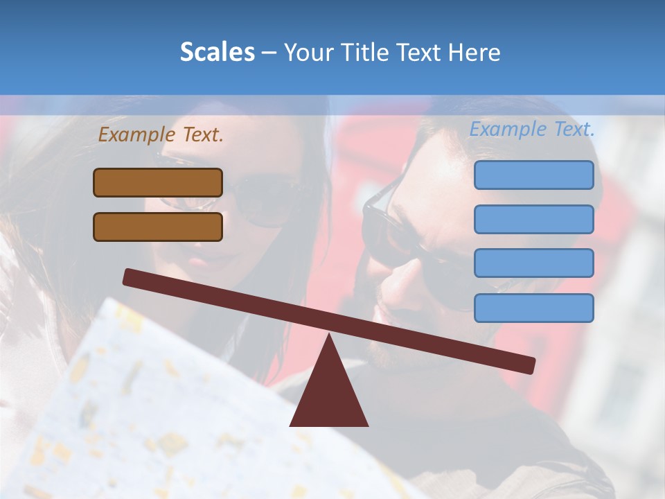 Tourism Capital City Happy PowerPoint Template