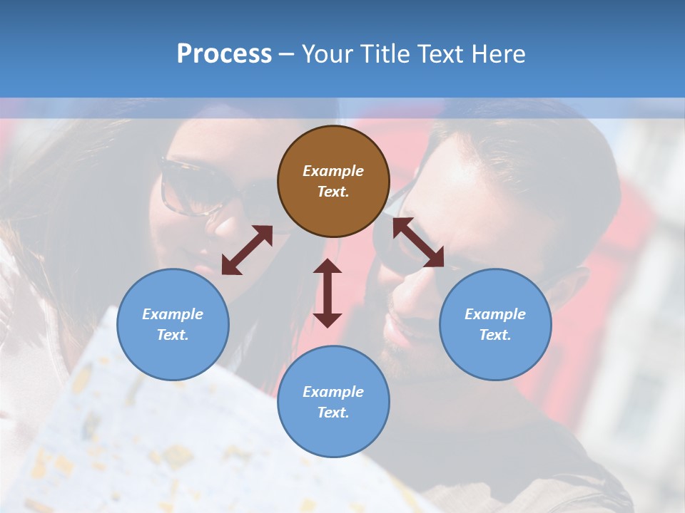 Tourism Capital City Happy PowerPoint Template
