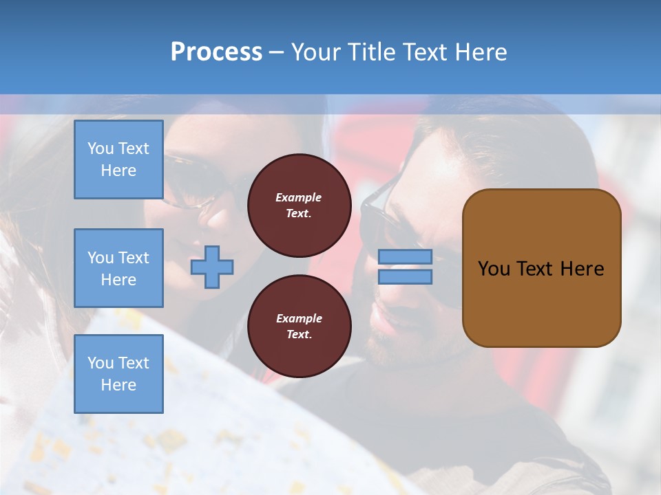 Tourism Capital City Happy PowerPoint Template