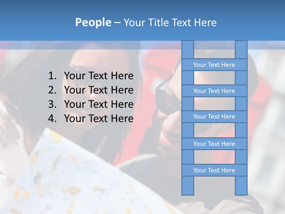 Tourism Capital City Happy PowerPoint Template