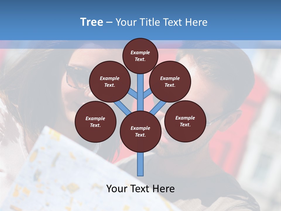 Tourism Capital City Happy PowerPoint Template