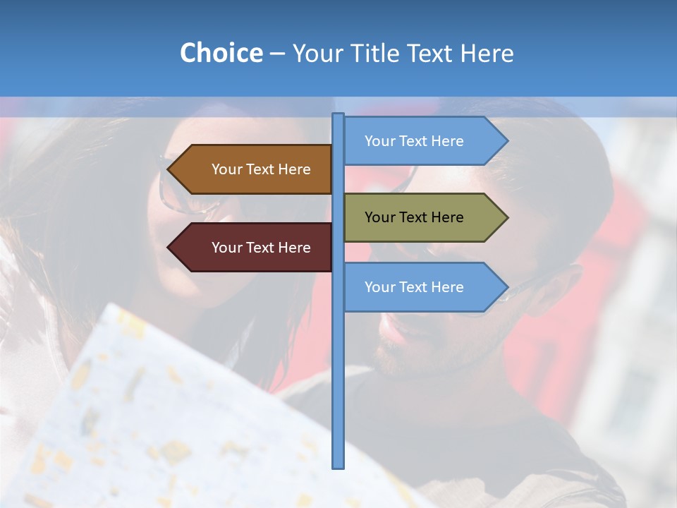 Tourism Capital City Happy PowerPoint Template