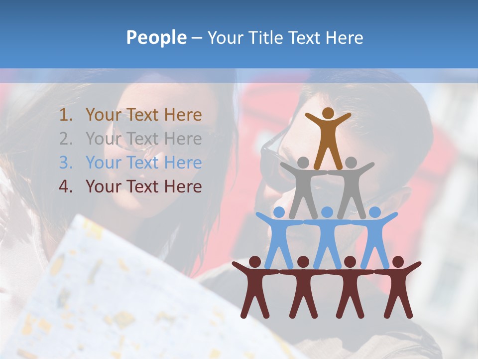 Tourism Capital City Happy PowerPoint Template