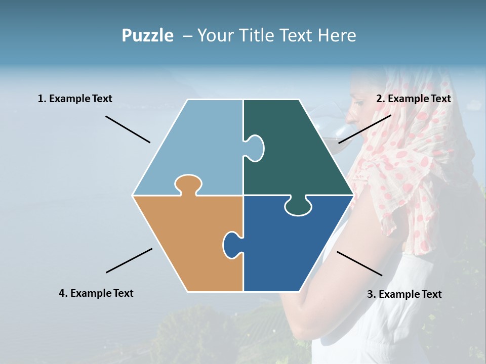 Montreux Winery Drink PowerPoint Template