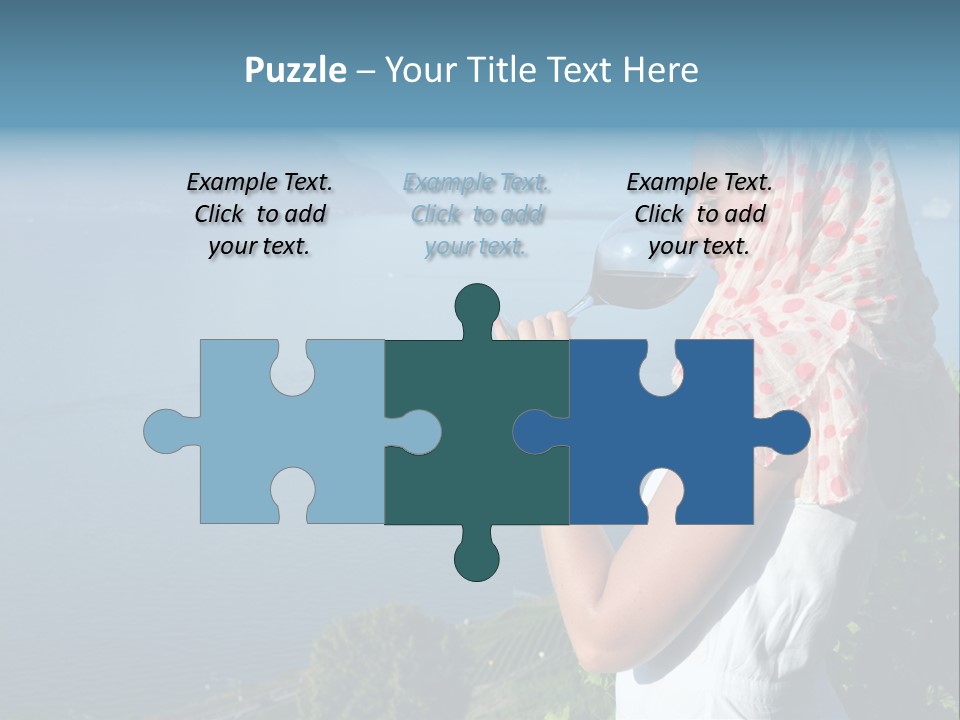 Montreux Winery Drink PowerPoint Template