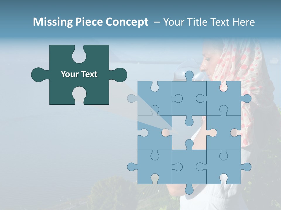 Montreux Winery Drink PowerPoint Template