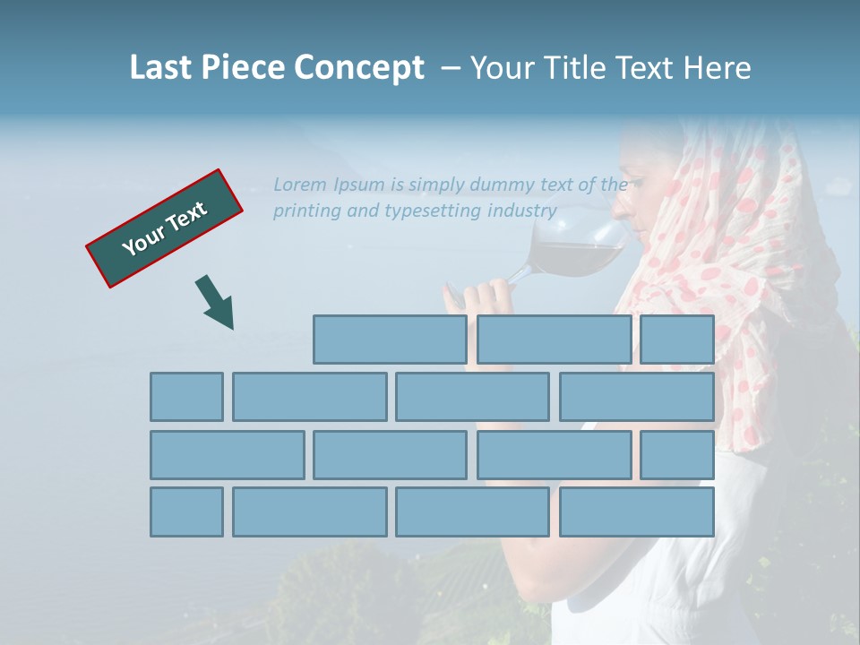 Montreux Winery Drink PowerPoint Template